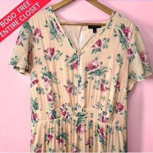 Lane Bryant Floral Maxi Dress  18/20 (2X)